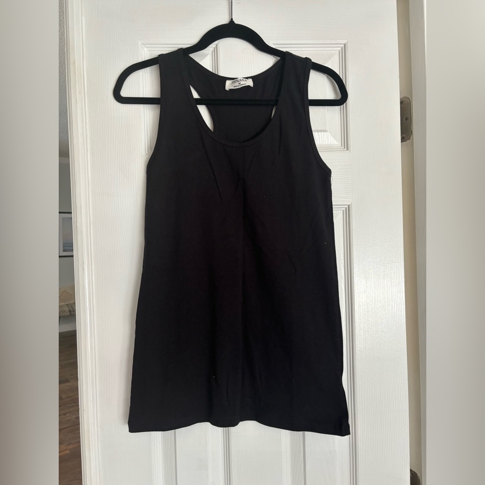 NWOT Zenana Women Black Tank